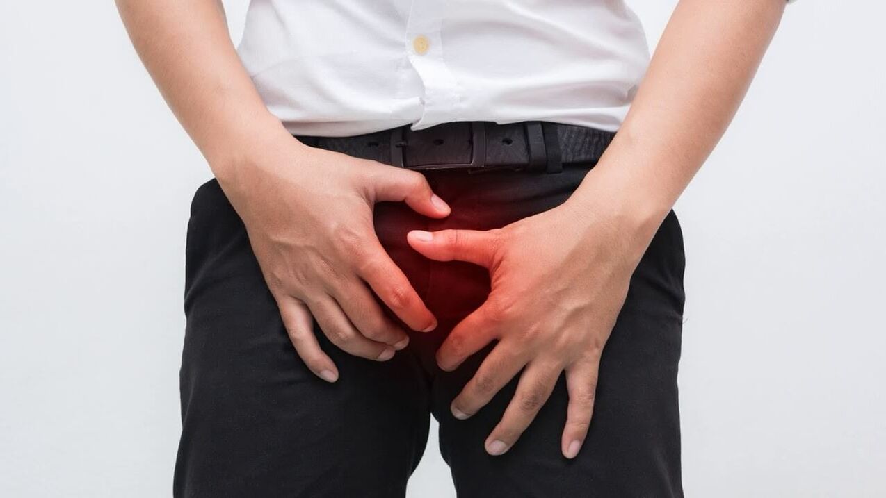 Bolesť v pohlavných orgánoch s prostatitídou